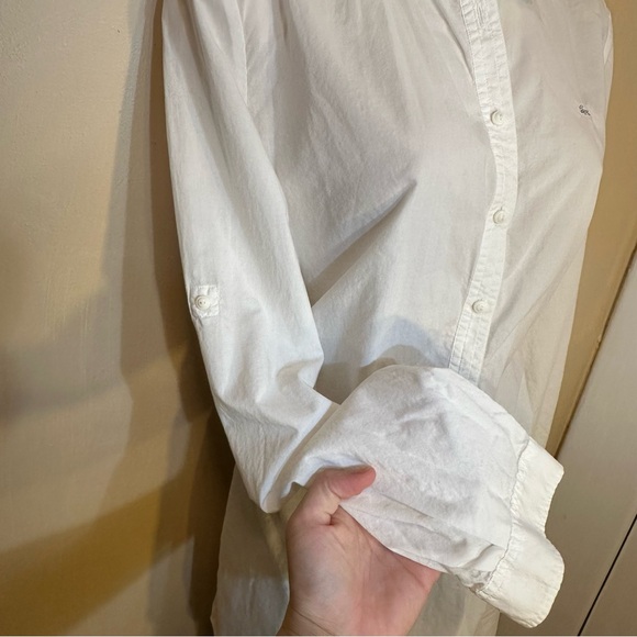 Lacoste White S-M Tunic button down - Picture 5 of 7